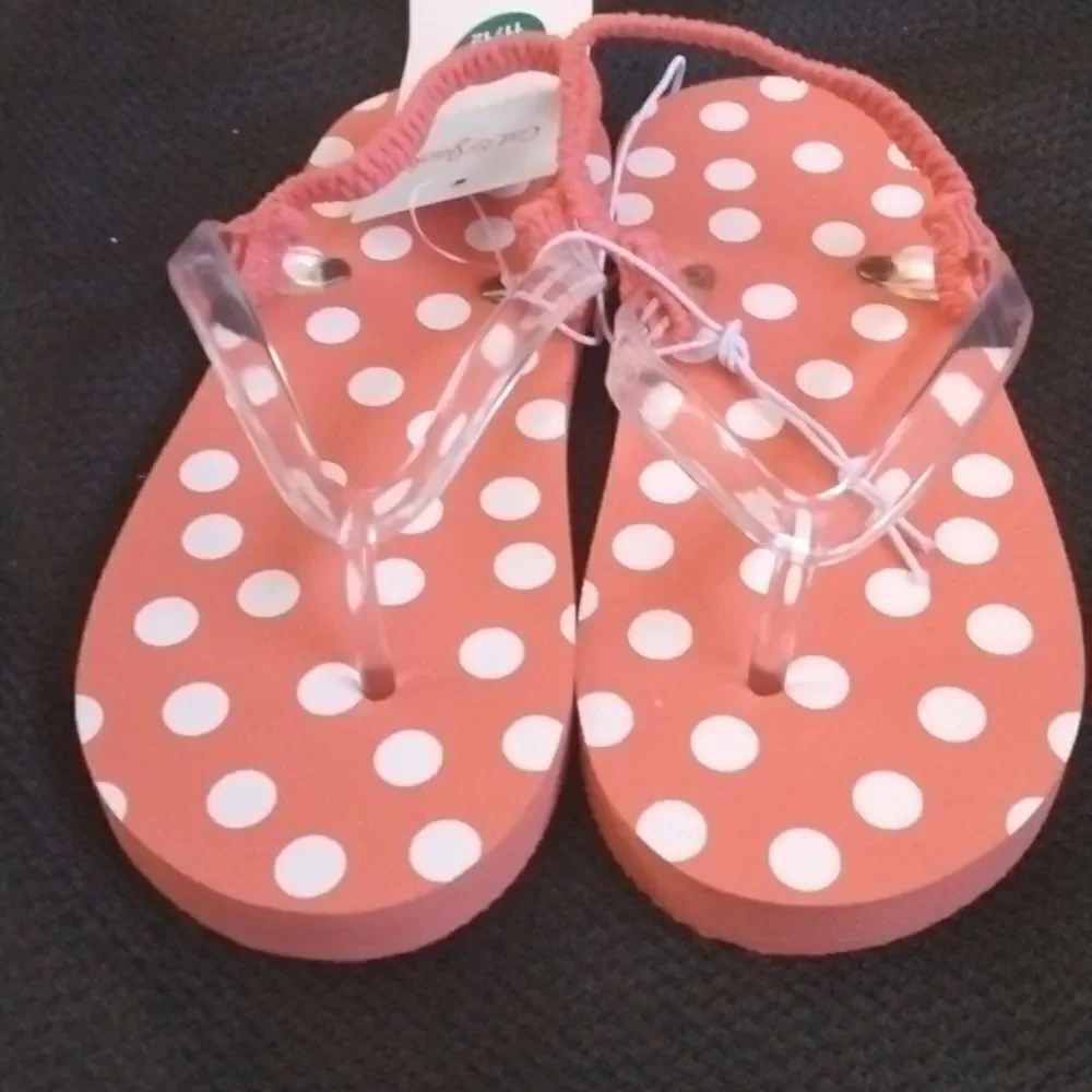 NWT C&J Flip Flops Toddler Sz11-12